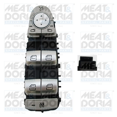 Switch, window regulator